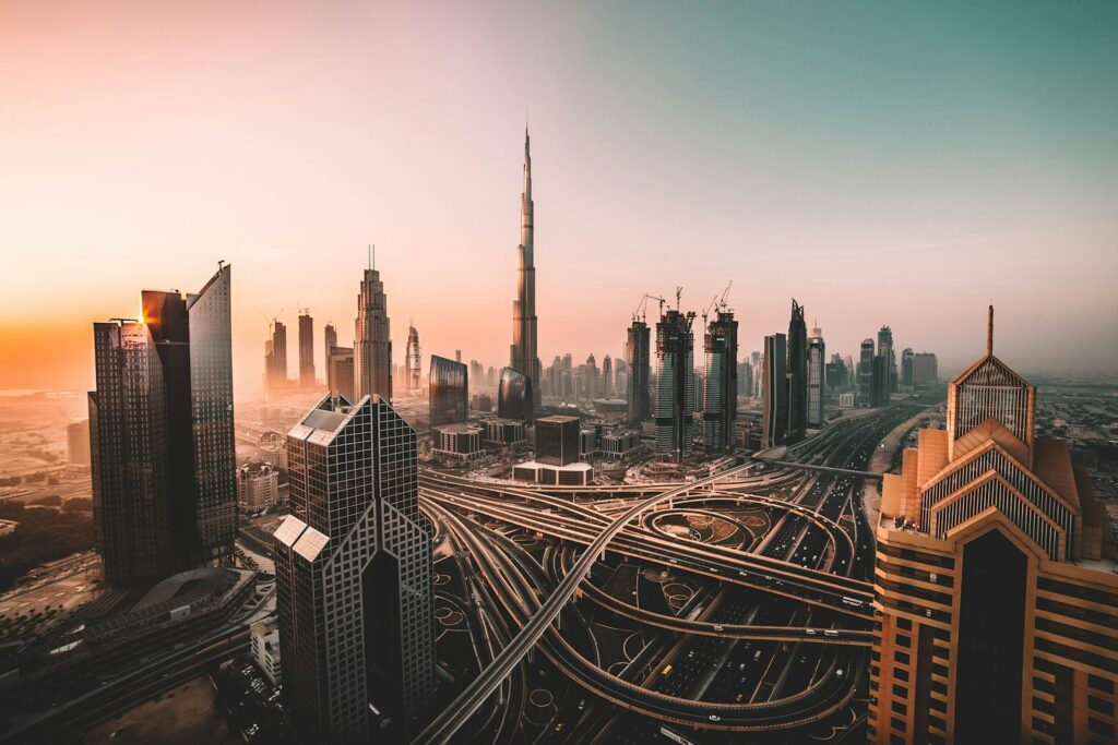 Dubai Skyline Nights