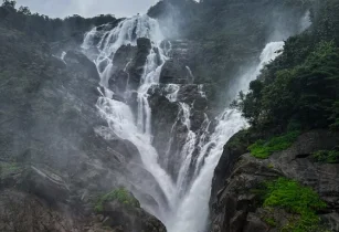 Visit Dudhsagar Waterfalls